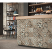 Terravito Sigillo wand- en vloertegel - 29.6x59.5cm - 8mm - gerectificeerd - Betonlook - Bruin SW863172