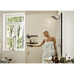 Hansgrohe WallStoris Crochet à serviette 1x3.9x3.3cm 2 pièces Noir mat SW651297