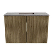 Mondiaz JOYA-DLUX 60cm meuble de toilette - couleur Dusk - Vasque FAYE position Milieu 1 trou de robinet couleur Oza. SW1425962