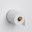 Clou Kaldur porte-rouleau de papier toilette droit bronze brossé PVD SW917297