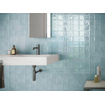 Terravito Bemare wandtegel - 10x10cm - 8mm - Vierkant - Lichtblauw glans SW405190