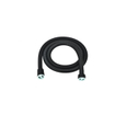 FortiFura Calvi Mitigeur baignoire - avec barre curseur - douchette stick - flexible en métal - Noir mat SW997394