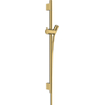 Hansgrohe Unica UnicaS Puro barre de douche coulissante 65cm avec flexible de douche Isiflex`B 160cm polished gold SW358897