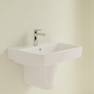 Villeroy & Boch O.novo lavabo - 60x46cm - avec trop-plein 1 trou de robinet blanc SW445853