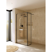 Riho Define Inloopdouche - L vorm - 100x200cm - Gunmetal mat SW1185418
