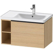 Duravit D-neo Meuble sous vasque 78.4x45.2x44cm 1 tiroir Chêne naturel mat SW641120