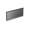 Forzalaqua Reno 2.0 miroir 160x80cm Rectangulaire sans éclairage avec cadre Chêne massif Black oiled SW492612