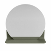 Mondiaz SPOT Miroir de salle de bains - rond 40cm - tablette de miroir - couleur Army SW1235483