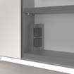 Villeroy & Boch My view armoire de toilette encastrée - 130x75cm - 3 portes 3 prise de courant LED SW641678