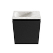 MONDIAZ TURE-DLUX Meuble toilette - 40cm - Urban - EDEN - vasque Ostra - position gauche - 1 trou de robinet SW1104711