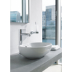 Duravit Foster lavabo à poser avec trop-plein 49.5x35cm avec Wondergliss blanc 0290467