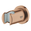 GROHE Rainshower Support de douchette - non réglable - rosace ronde - brushed warm sunset SW98895