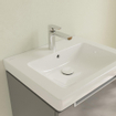 Villeroy & Boch Subway 2.0 lavabo à poser sur meuble - 60x47cm - 1 trou de robinetterie avec trop-plein ceramic+ blanc 1024107