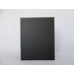 Arcqua Luna Set lave-mains 54.3x39.7x21.8cm noir mat avec vasque sans trop-plein marbre blanc mat SW415881