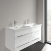 Villeroy & Boch Avento Lavabo double pour meuble 120x47cm 2 trous de robinet avec trop-plein Ceramic+ blanc SW209498