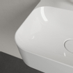 Villeroy & Boch Finion Lave-main 43x39cm avec 1 trou pour robinetterie ceramic+ avec trop plein caché blanc SW106452