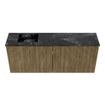 Mondiaz JOYA-DLUX 100cm toiletmeubel - kleur Dusk - Wastafel FAYE positie Links 1 kraangat kleur Lava. SW1423256