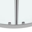 Saniclass Casus Cabine de douche 90x90x200cm Quart de rond verre clair profilé Chrome SW773911