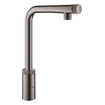 GROHE Minta Mitigeur de cuisine - bec en L extractible - hard graphite brillant SW392217