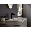 Hansgrohe Talis E wastafelkraan 110 CoolStart met waste mat zwart SW297298