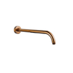 Fortifura Calvi Douche pluie encastrable - thermostatique - brsas mural - barre curseur - pomme de douche 25cm - douchette stick - Cuivre brossé SW1170670