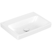 Villeroy & boch Architectura Lavabo - 44.5x60cm - dessous meulé - sans trou de robinet - antibactérien - ceramicplus - blanc alpin SW1163090