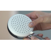 Hansgrohe Crometta 160 showerpipe EcoSmart: met Ecostat Universal douchekraan thermostatisch met crometta 100 Vario handdouche en crometta 160 hoofddouche wit/chroom 0605386