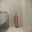 Clou Kaldur ensemble brosse de toilette - Bronze brossé PVD SW917328