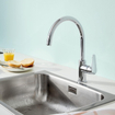 GROHE start curve Robinet de cuisine - haut - chrome SW706422