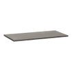 BRAUER Vulcanic topblad - 80x40x2cm - zonder kraangat - natuursteen - basalt antraciet SW23890