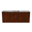 Mondiaz JOYA-DLUX 100cm toiletmeubel - kleur Ruby - Wastafel FAYE positie Midden 1 kraangat kleur Sombra. SW1425679