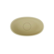 Riho Vasque à poser - 55x32x15cm - solid surface - mat pebble grey (beige) SW957280