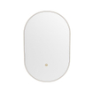 MONDIAZ GLOW miroir ovale 45x90cm Lin. Capteur de mouvement éclairage LED tout autour. SW1105168