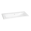 BRAUER solution Ensemble meuble salle de bain 100x53.5x45.5cm avec lavabo en céramique 2 trous de robinet Viking Shield SW416753
