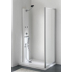Plieger Class paroi latérale verre 3mm 86/90x185cm aluminium 4283066