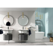 Terravito Galeno carreau mural - 7,5x15cm - 8,5mm - Rectangle - blanc/crème mat SW359685