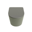 MONDIAZ LAVIE WC suspendu - 36x53cm - sans bride - Smoke (gris) - softclose - quick-release - abattant WC - Army (vert) SW1208725