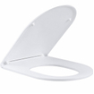 QeramiQ Dely Swirl Staand Toilet - zonder spoelrand - geberit spoelsysteem - slim zitting - glans wit SW1441588
