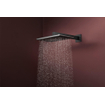 Hansgrohe Raindance alive Douche de tête 210/340 2 jets bras mural droit - Chrome noir brossé (anthracite) SW1388664