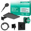 Hansgrohe Raindance alive ensemble encastré 210/340 1 jet iBox universal 2 m.noir mat SW1388529