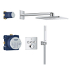 GROHE QuickFix Precision SmartControl Système de douche encastré - tête de douche Cube Vitalio SmartActive 310 - chrome. SW1120189