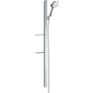 Hansgrohe Raindance Select S Unica Ensemble de douche - barre coulissante - douchette Raindance Select S 120 3 jets - porte-savon - 150cm - flexible de douche 160cm - chrome SW157207