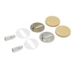 QeramiQ Dely bevestigingsset - toiletzitting - beige SW1000771 SW1000770 SW1102580