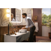 Hansgrohe Finoris ensemble de finition pour mitigeur de lavabo encastré 1- levier noir mat SW651252