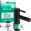 Hansgrohe Zesis S eengreeps wastafelmengkraan 100 CoolStart met trekwaste mat zwart SW1388640