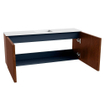 Mondiaz JOYA 100cm toiletmeubel - kleur Ruby - Wastafel FAYE positie Midden 1 kraangat kleur Talc. SW1426197