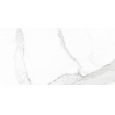 Terravito Alpuro wand- en vloertegel - 30x60cm - 9mm - Rechthoek - gerectificeerd - Marmerlook - Wit/zwart glans SW359737