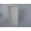 Crosstone by arcqua Solid Alcove niche encastrable 60x30x10cm solid surface blanc mat SW420142