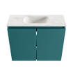 MONDIAZ TURE-DLUX Meuble toilette - 60cm - Smag - EDEN - vasque Ostra - position centrale - sans trou de robinet SW1105058