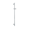 FortiFura Calvi Ensemble de douche barre curseur avec douchette stick, flexible en métal et robinet de douche Chrome SW811923